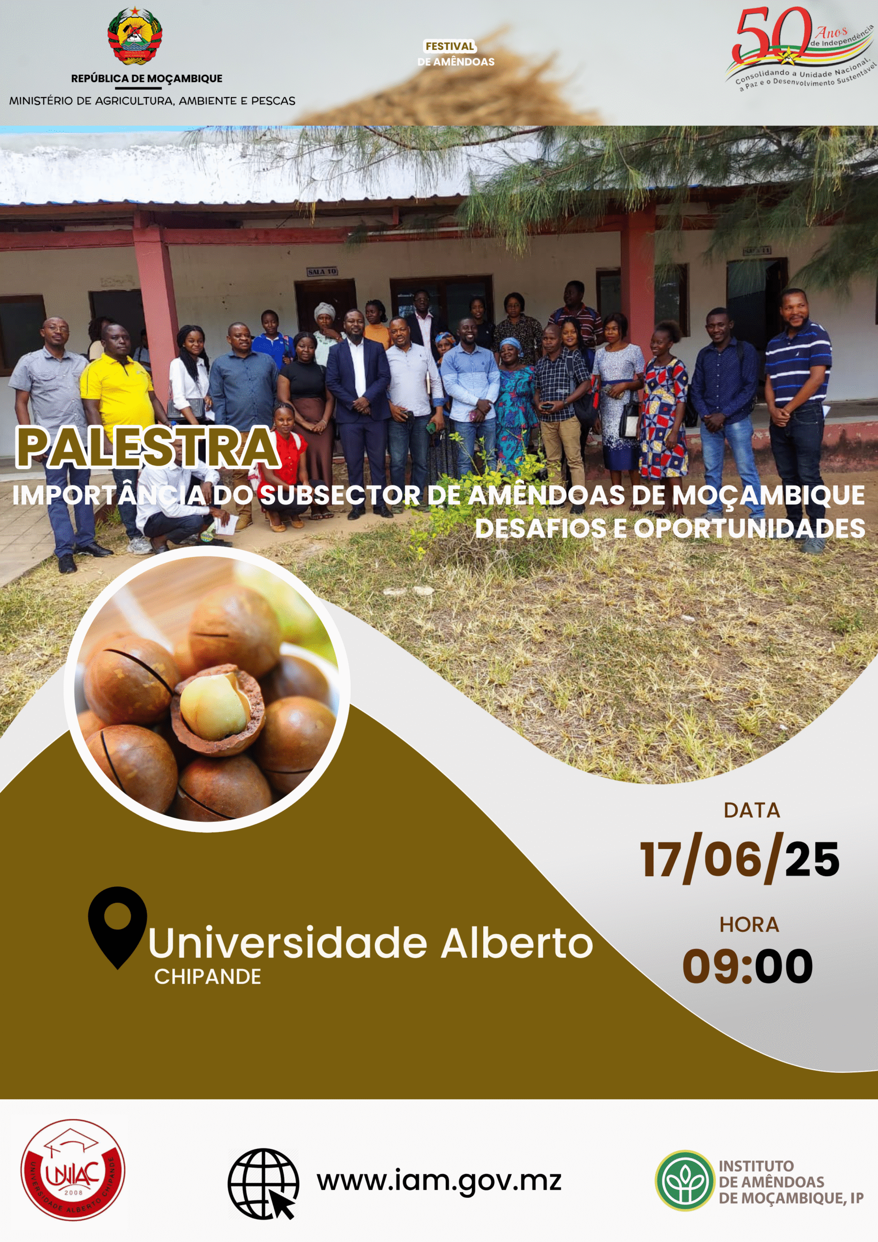 Flyers IAM-PALESTRA - Alberto Chipande-IAM