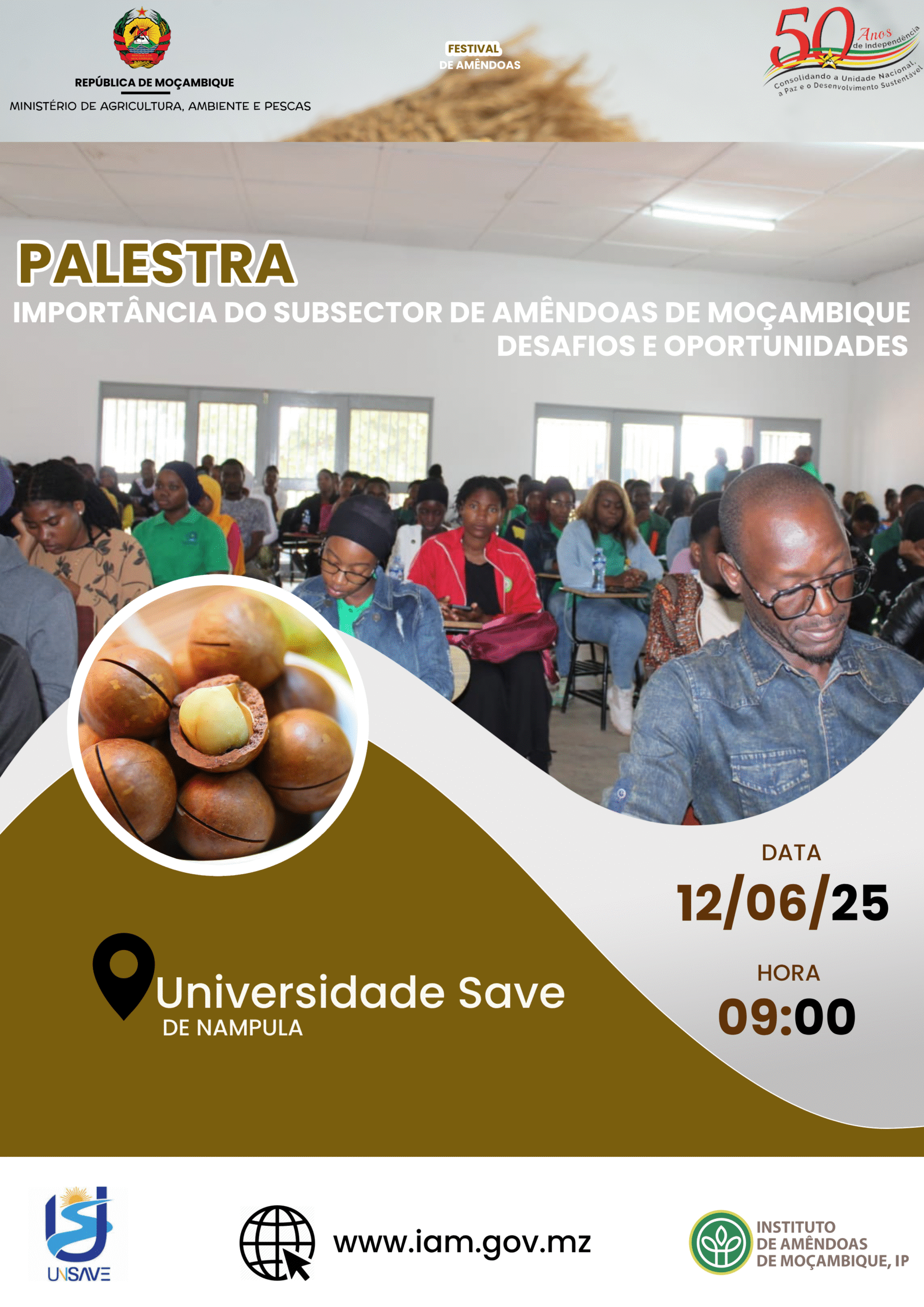 Flyers IAM-PALESTRA - Unisave-Nampula-IAM