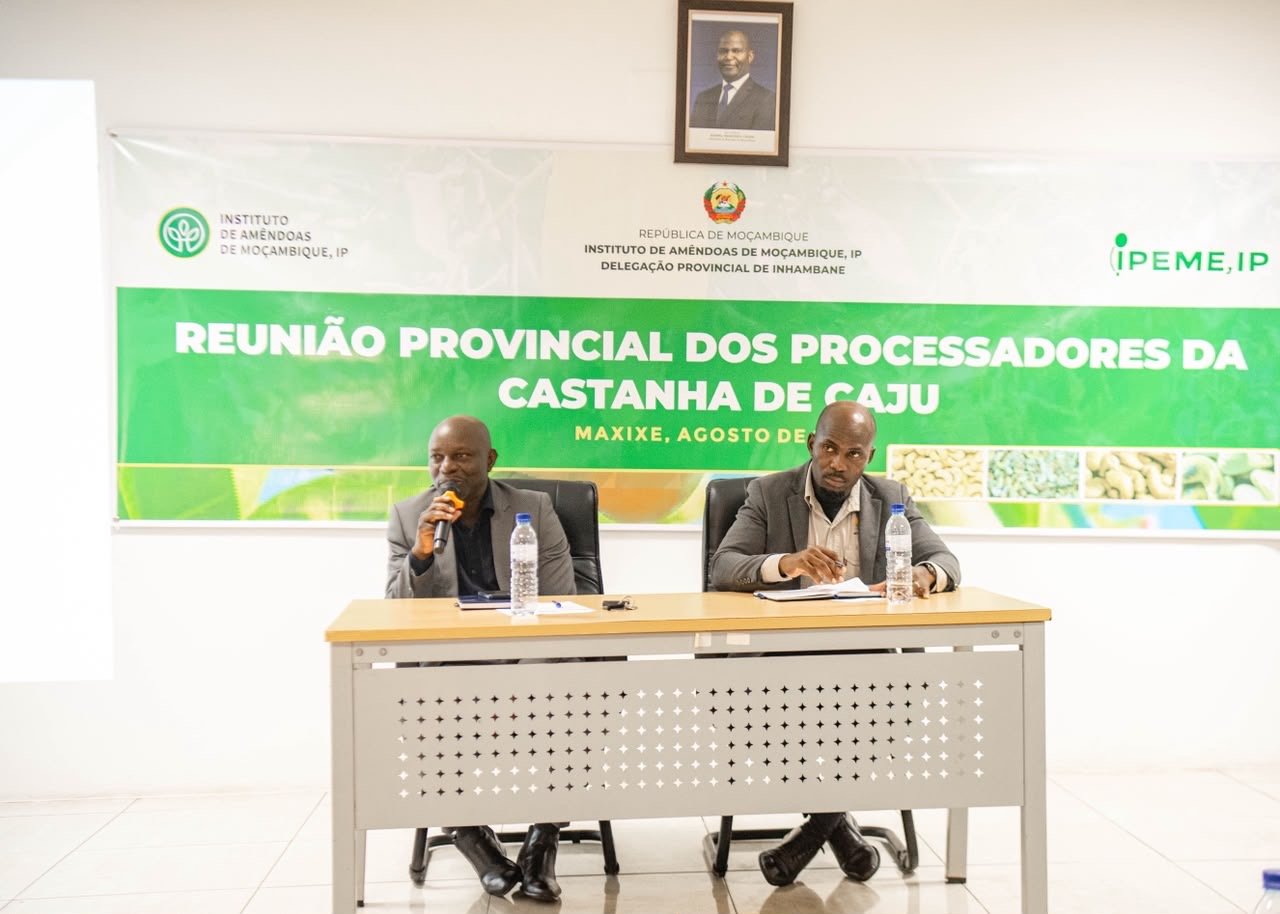 Inhambane Reúne Processadores de Castanha de Caju para reforçar a Cadeia de Valor